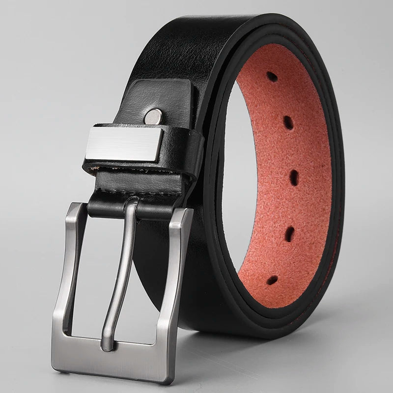 Cinto BeltMax | Couro PU | Fivela de Metal | Design Estiloso e Confortável